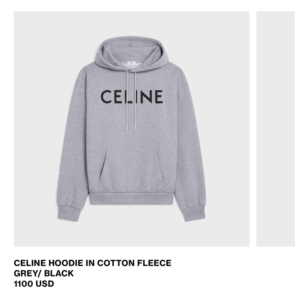 Authentic Celine Hoodie